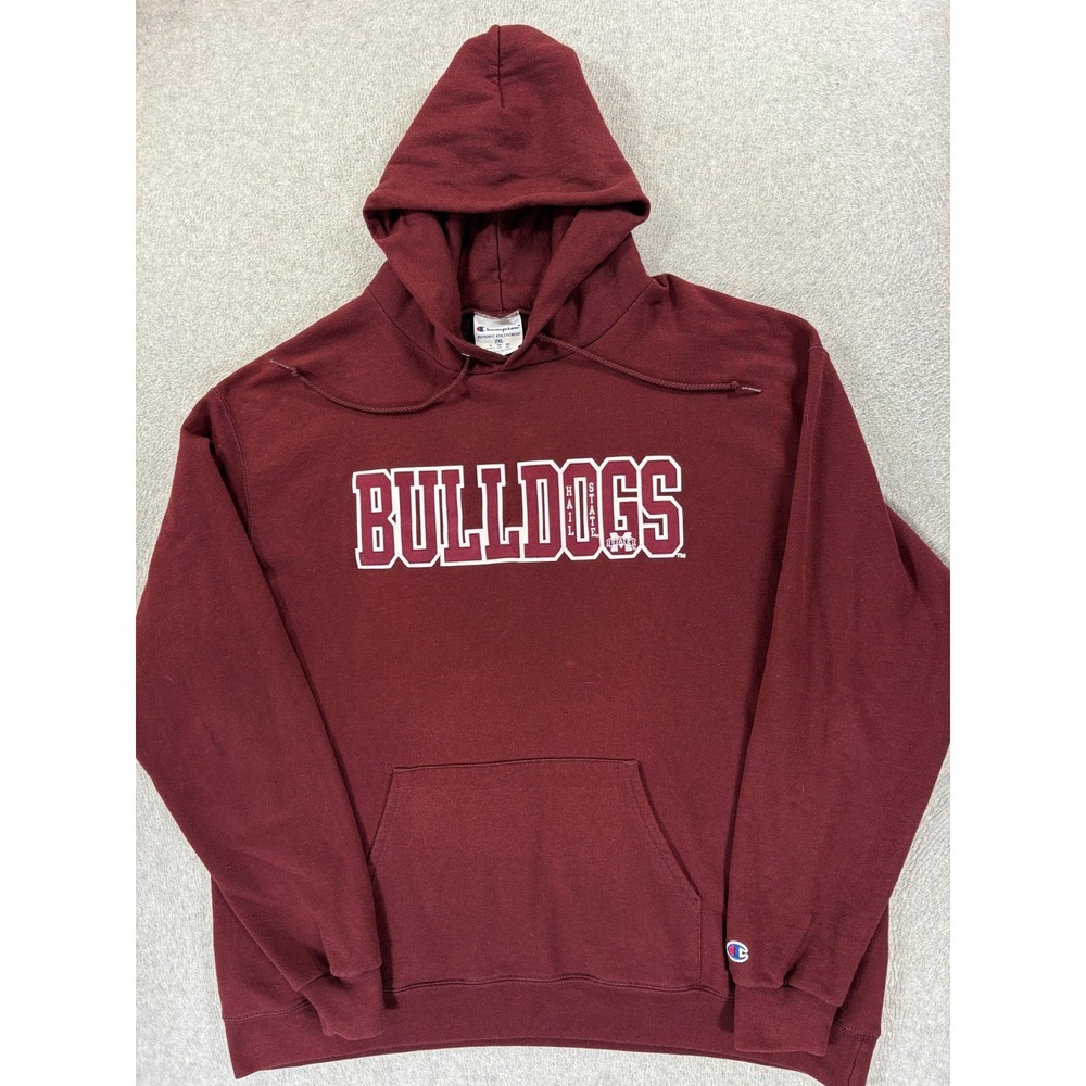 Mississippi State Bulldogs Champion Stitched Campus Hoodie Sweatshirt (Mens 2XL)